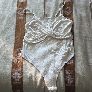 a new day Cream Bodysuit